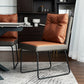 Contemporary Faux Leather Dining Room Chairs Metal Dining Chairs for Home Use Clearhalo 'Dining Chairs' 'Dining Tables & Seating' 'dining_chair' 'furn' 'furn_dining_chair' 'Furniture' 'furniture_dining_chair' 'Kitchen & Dining Furniture' 1200x1200_4ca27f43-2666-487a-b613-bd91abb003ef
