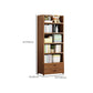 Contemporary Bamboo Bookcase Standard Closed Back Bookshelf with Shelves Clearhalo 'Bookcases' 'furn' 'furn_bookcases' 'Furniture' 'Office Furniture' 1200x1200_4ca354c6-5060-4588-a944-229a1f89bb27