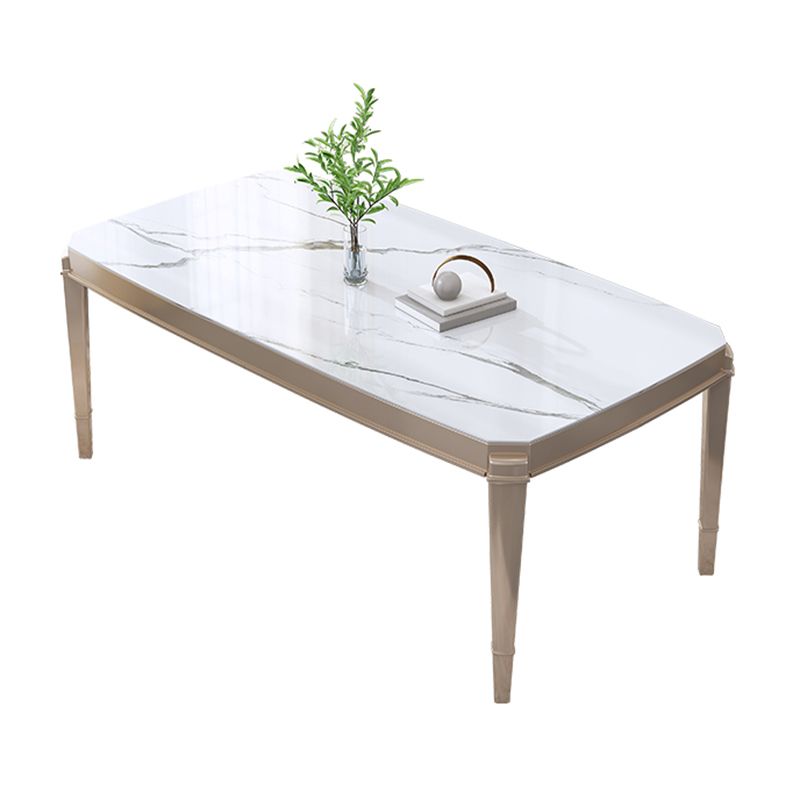 Moderno 1/2/5/7 Piezas Mesa de piedra de mesa Muebles de piedra en blanco