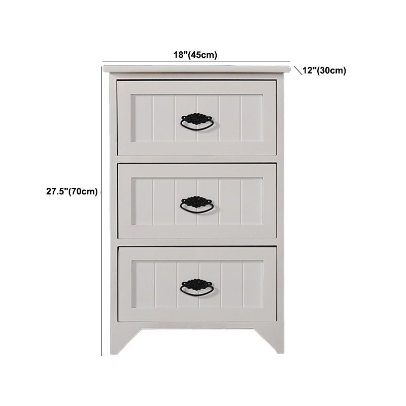 11,7-inch W Coastal opbergkast dressoir vaste houten opbergkast