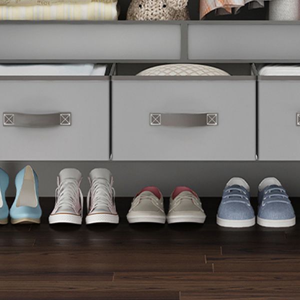 Armadio in metallo contemporaneo per mobile per finitura opaca con le gambe