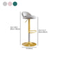 Glam Matte Finish Velvet Counter Stool Adjustable Height Footrest Barstool Clearhalo 'Bar Furniture' 'Bar Stools' 'bar_stools' 'furn' 'furn_bar_stools' 'Furniture' 'furniture_bar_stools' 'Kitchen & Dining Furniture' 1200x1200_4ca8d49e-f228-47db-b4ef-b976206576ab