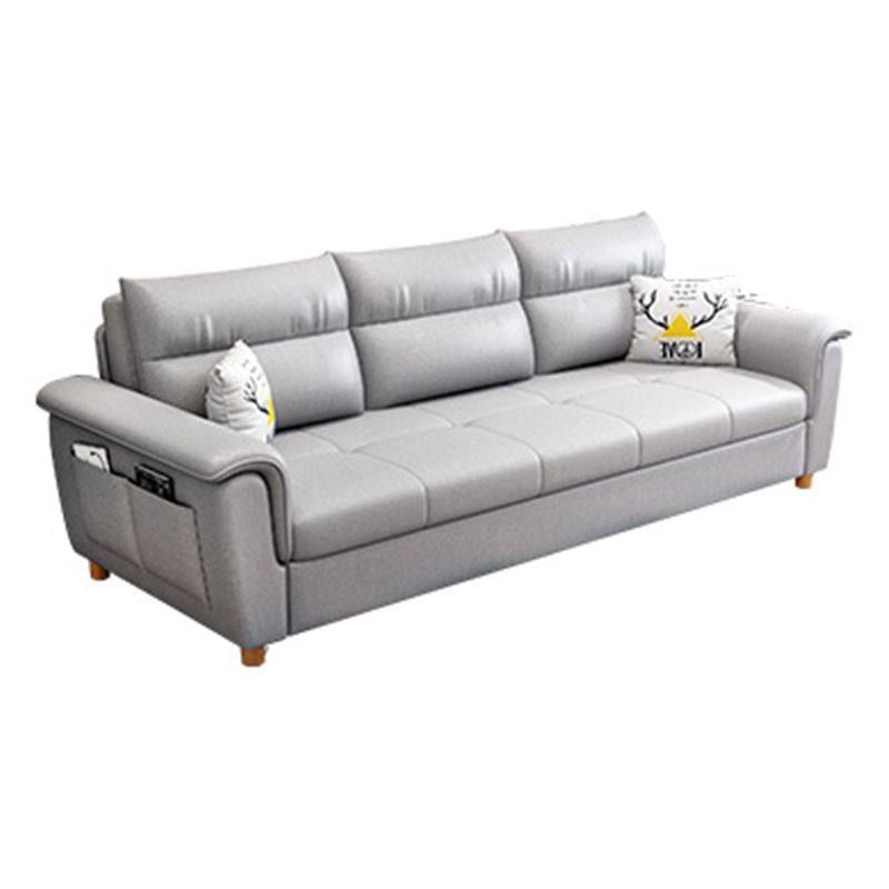 33 "divano dormiente ampio contemporaneo futon grigio divano.