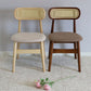 Upholstered Armless Dining Chairs Rattan Side Chairs with Wood Legs (Set of 2) Clearhalo ' kitchen&dining_furn' 'Dining Chairs' 'Dining Tables & Seating' 'dining_chair' 'furn' 'furn_dining_chair' 'Furniture' 'furniture_dining_chair' 'Kitchen & Dining Furniture' 'kitchen' 1200x1200_4cb12d4b-c001-4548-b123-d2e9e5787db1