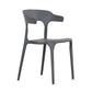 Contemporary Chairs Open Back Kitchen Armless Chair with Plastic Legs Clearhalo 'Dining Chairs' 'Dining Tables & Seating' 'dining_chair' 'furn' 'furn_dining_chair' 'Furniture' 'furniture_dining_chair' 'Kitchen & Dining Furniture' 1200x1200_4cb159ce-7a20-49d4-9ac7-a0b62d6c9e6e