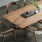 Modern Rectangle Solid Wood Table Standard Height Dining Table for Living Room Clearhalo 'Dining Tables & Seating' 'Dining Tables' 'dining_table' 'furn' 'furn_dining_table' 'Furniture' 'furniture_dining_table' 'Kitchen & Dining Furniture' 1200x1200_4cb19595-3b42-4be5-86cf-b21391d19184
