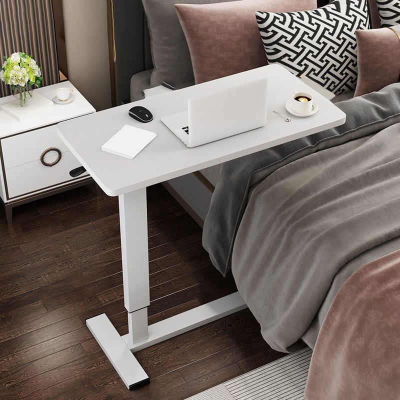 Adjustable Height Bedroom Writing Desk Pedestal Base Office Desk Clearhalo 'furn' 'furn_office_desk' 'Furniture' 'Office Desks' 'Office Furniture' 'office_desk' 1200x1200_4cb1a0c8-051f-4f03-b79b-9cfa16fcc27b