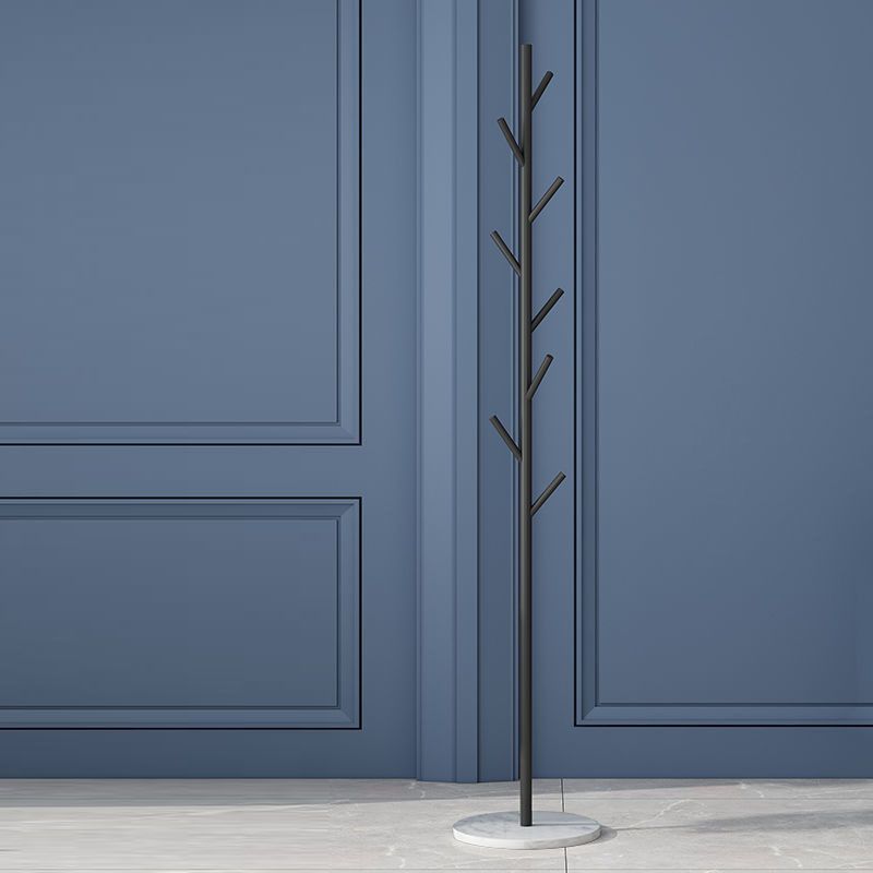 Rastrellone moderno con tela metallica in metallo ganci a piedistallo a forma di rivestimento a forma di verniciatura