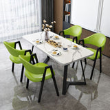 モダンウッドダイニングテーブルセット5 PCSダイニングルームの家具セット