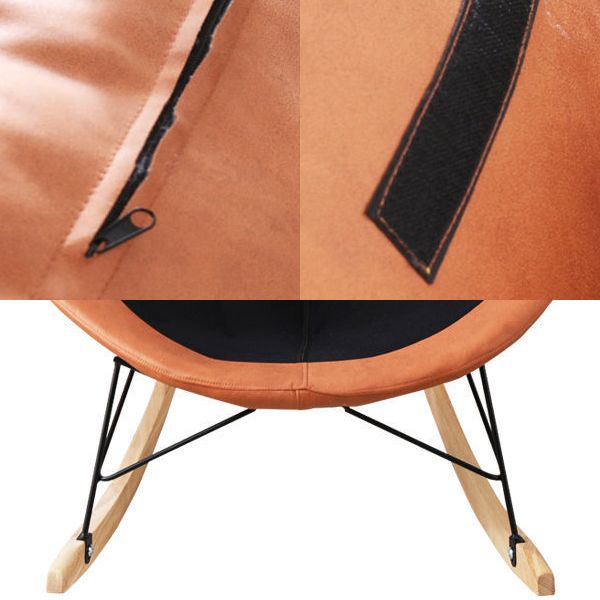 Nordic Light Luxury Single Rocking Rocking Sofa Salon Home Lounge Lazy Canapa