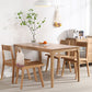 Minimalist Style Solid Wood Dining Set with Traditional Height Table and 4 Legs Base for Home Use Clearhalo 'Dining Room Sets' 'Dining Tables & Seating' 'dining_room_set' 'furn' 'furn_dining_room_set' 'Furniture' 'furniture_dining_room_set' 'Kitchen & Dining Furniture' 'kitchen&dining_furn' 'kitchen' 1200x1200_4cbcbe73-05e9-4829-9219-8ca0b7e8356a