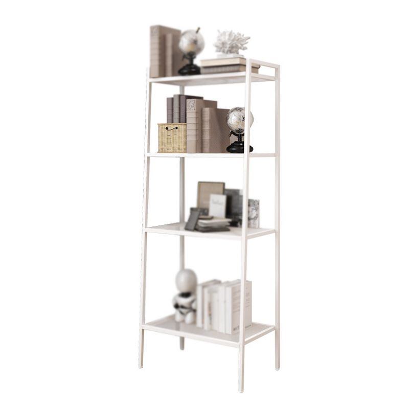57.87" H Bookshelf Industrial Style Steel 4 Shelves Shelf for Home Office Clearhalo 'Bookcases' 'furn' 'furn_bookcases' 'Furniture' 'furniture_bookcases' 'kitchen' 'kitchen_bookcases' 'Living Room Furniture' 'Office Furniture' 1200x1200_4cbe4e3b-8e47-45fd-8832-0a4fa9fcfe77