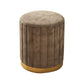 Glam Pouf Ottoman Velvet Upholstered Solid Color Cylinder Shape Ottoman Clearhalo 'furn' 'furn_ottomans_poufs' 'Furniture' 'Living Room Furniture' 'Ottomans & Poufs' 'ottomans_poufs' 1200x1200_4cc101ff-f3a7-4d51-8ccc-bef71e13db43