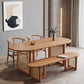 Solid Wood Dining Table Simplicity Style Dining Room Collection