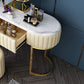 Stone Top Glam ijdelheid tafel met metalen basismake -upkruidtafel