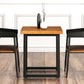 Industrial Solid Wood Dinner Room Kitchen Table Square Sled Table for Dining Room Clearhalo ' dining_table' 'Dining Tables & Seating' 'Dining Tables' 'furn' 'furn_dining_table' 'Furniture' 'furniture_dining_table' 'Kitchen & Dining Furniture' 'kitchen&dining_furn' 'kitchen' 'kitchen_dining_table' 1200x1200_4ccba8ce-07f8-4630-96f5-7bdba9605d45