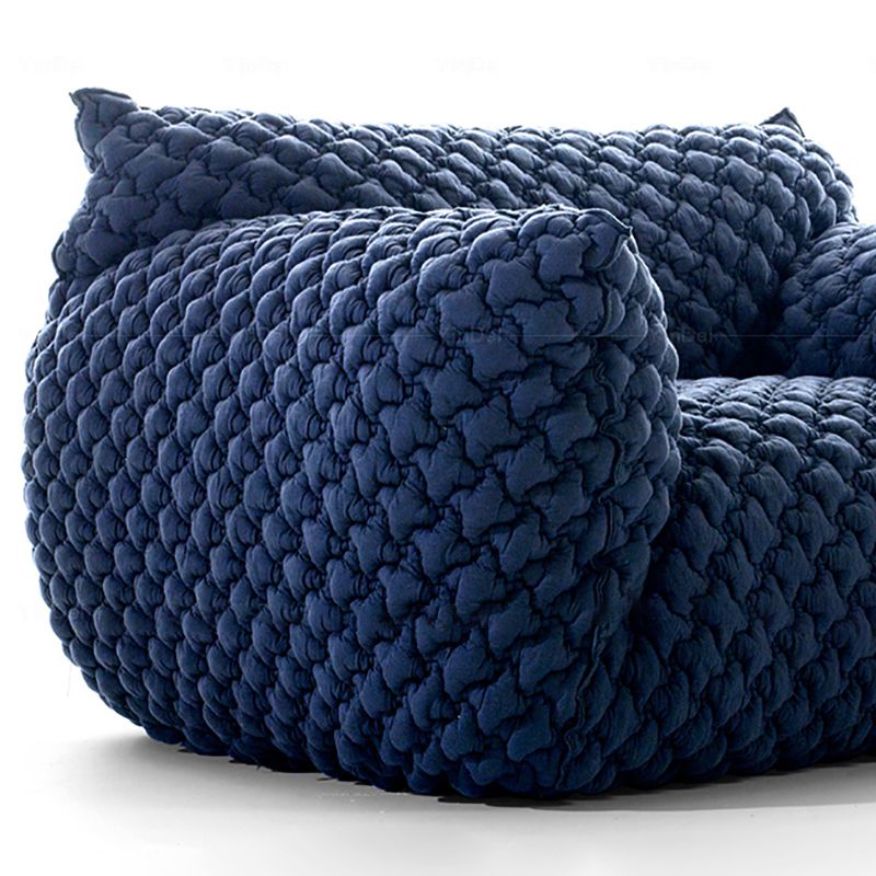 33" High Cotton Contemporary Round Arm Sofa with Tight Back for Apartment, Living Room Clearhalo 'furn' 'furn_sofas' 'Furniture' 'furniture_sofas' 'kitchen' 'kitchen_sofas' 'Living Room Furniture' 'Sofa' 'sofas' 1200x1200_4ccbb21a-2b51-411b-87a0-36f6f20c7a08