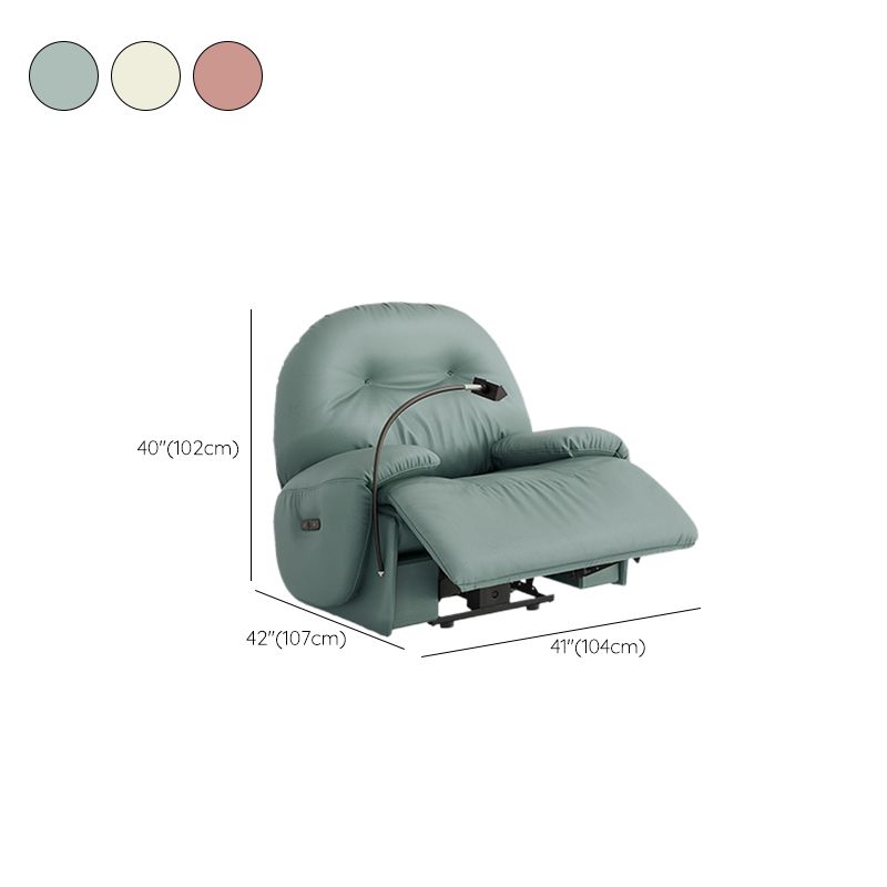 Fucile in pelle reclinabile reclinabile poltrona poltrone reclinabili con archiviazione