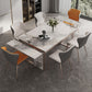 Traditional Luxury Style Dining Table Rectangle Sintered Stone Table with Double Pedestal Clearhalo ' dining_table' 'Dining Tables & Seating' 'Dining Tables' 'furn' 'furn_dining_table' 'Furniture' 'furniture_dining_table' 'Kitchen & Dining Furniture' 'kitchen&dining_furn' 'kitchen' 'kitchen_dining_table' 1200x1200_4ccf9bc4-2af7-41b5-815c-dfe4ca9385aa
