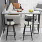 Contemporary Sintered Stone Table Rectangle Bar Counter Table for Home Clearhalo 'Bar Furniture' 'Bar Tables' 'bar_tables' 'furn' 'furn_bar_tables' 'Furniture' 'furniture_bar_tables' 'Kitchen & Dining Furniture' 1200x1200_4ccfdebf-af4f-4e90-9768-845ca94a7df3