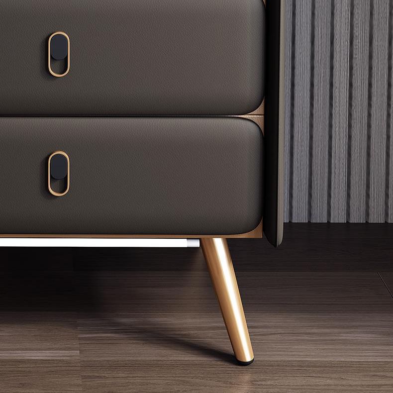 Tavolo da accento in legno massiccio comodino moderno tavolo notturno con gambe