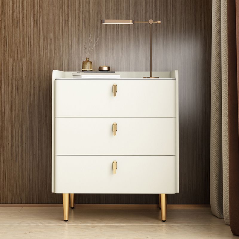 Moderno de almacenamiento de la mesa de la noche de piedra Noche de almacenamiento con piernas