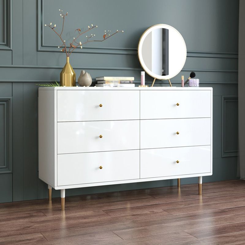 Soggiorno bianco da 32 "l tavolo a buffet multi tavolo da pranzo in stile semplice