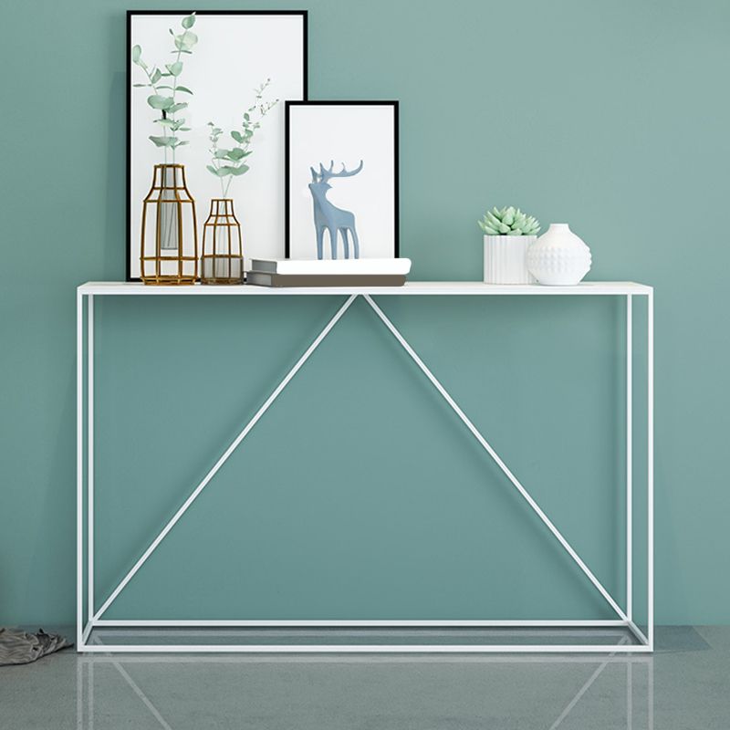 Tavolo console metallica contemporanea tavolo da console rettangolo console tavolo