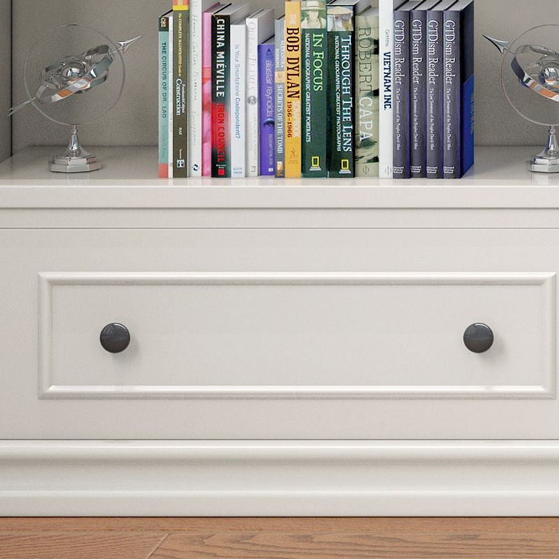 Scandinavian Style Bookcase with Drawers White Shelf Bookcase for Home and Office Clearhalo 'Bookcases' 'furn' 'furn_bookcases' 'Furniture' 'furniture_bookcases' 'kitchen' 'kitchen_bookcases' 'Living Room Furniture' 'Office Furniture' 1200x1200_4cd779a0-35a2-4b11-87fb-1004fd9ef182