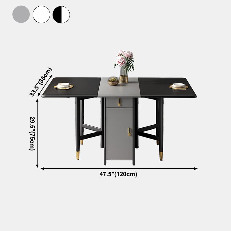 Mid-Century Modern Dining Table Rubberwood Solid Wood Table with Black Ash Solid Wood Base Clearhalo ' dining_table' 'Dining Tables & Seating' 'Dining Tables' 'furn' 'furn_dining_table' 'Furniture' 'furniture_dining_table' 'Kitchen & Dining Furniture' 'kitchen&dining_furn' 'kitchen' 'kitchen_dining_table' 1200x1200_4cd878c8-16cd-4749-8aaf-d212e142eec6