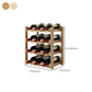 Modern Countertop Wine Bottle Holder Pine Bottle Wine Rack with Shelf Clearhalo 'furn' 'furn_wine_racks' 'Furniture' 'Kitchen & Dining Furniture' 'Wine Racks' 'wine_racks' 1200x1200_4cdb218d-ab98-4f8f-94ed-523bbcba9077