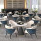 Minimalist Round Sintered Stone Dining Table White Kitchen Dining Table with Pedestal Base Clearhalo ' dining_table' 'Dining Tables & Seating' 'Dining Tables' 'furn' 'furn_dining_table' 'Furniture' 'furniture_dining_table' 'Kitchen & Dining Furniture' 'kitchen&dining_furn' 'kitchen' 'kitchen_dining_table' 1200x1200_4cdcaad9-69d8-42a1-9989-64646cde5398