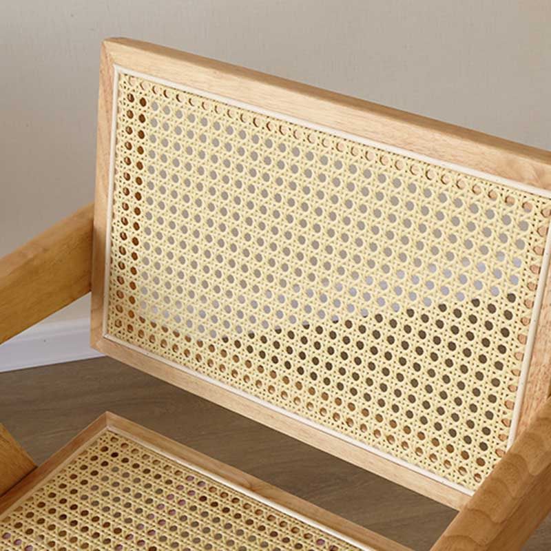 Contemporary Open Back Solid Wood Dining Arm Chair Kitchen Dining Arm Chair Clearhalo ' kitchen&dining_furn' 'Dining Chairs' 'Dining Tables & Seating' 'dining_chair' 'furn' 'furn_dining_chair' 'Furniture' 'furniture_dining_chair' 'Kitchen & Dining Furniture' 'kitchen' 1200x1200_4cdd4143-cddc-4e8d-9967-283525fbcdcd