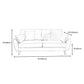 34.64"H Scandinavian Microfibe Pillow Top Arm Solid Color Tufted Sofa for Apartment Clearhalo 'furn' 'furn_sofas' 'Furniture' 'furniture_sofas' 'kitchen' 'kitchen_sofas' 'Living Room Furniture' 'Sofa' 'sofas' 1200x1200_4ce0b66f-9a68-46cd-8f08-ce0afcf14b7a