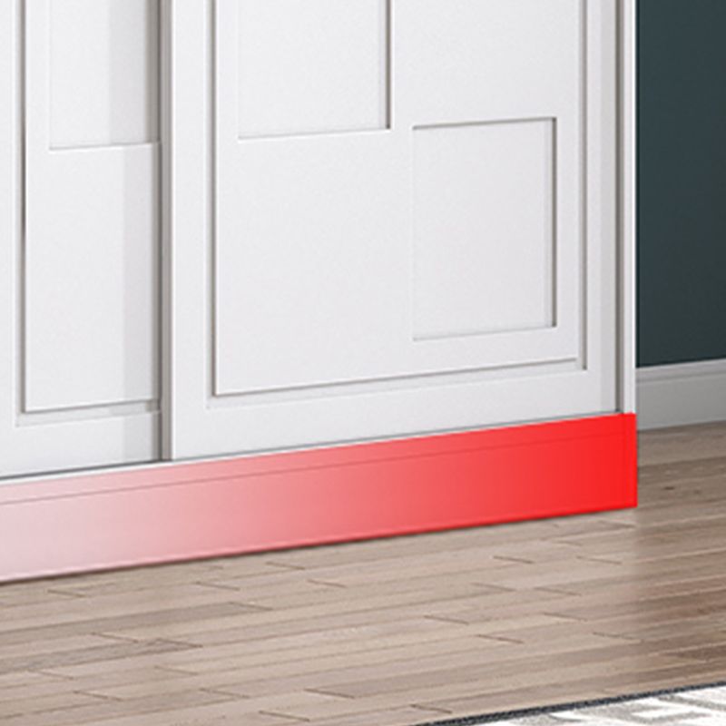 Modern Freestanding Wardrobe Armoire, 2-door Manufatured Armoire with Shelves in White Clearhalo 'Armoires & Wardrobes' 'armoires_wardrobes' 'Bedroom Furniture' 'furn' 'furn_armoires_wardrobes' 'Furniture' 1200x1200_4ce13e41-0c61-4090-9a18-8e70c552a155