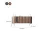 Wood Buffet Table Contemporary Style Side Board with Cabinets Clearhalo 'buffet_sideboard' 'Buffets & Sideboards' 'furn' 'furn_buffet_sideboard' 'Furniture' 'Kitchen & Dining Furniture' 1200x1200_4ce32c08-a5b3-4e6f-81ef-0e553fef8b99