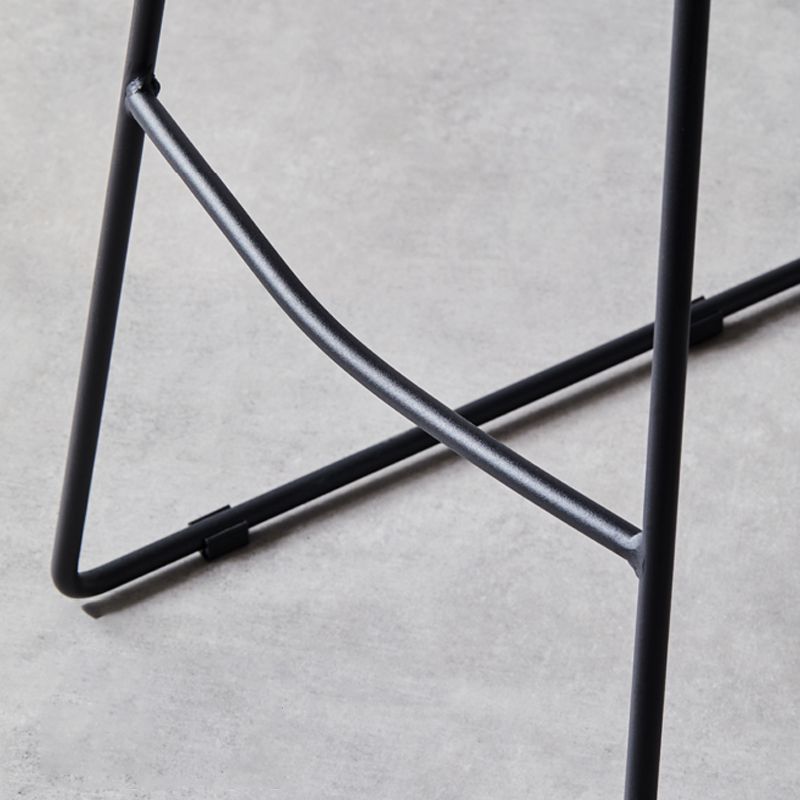 Leather Counter Stool Modern Backless Footrest Saddle Seat Bar Stool for Bar Clearhalo 'Bar Furniture' 'Bar Stools' 'bar_stools' 'furn' 'furn_bar_stools' 'furniture_bar_stools' 'Kitchen & Dining Furniture' 'kitchen&dining_furn' 'kitchen' 'kitchen_furn' Furniture' 1200x1200_4ce45ec2-a733-4954-b4b9-e1cb43146999