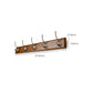 Brown Wooden Coat Hanger Modern Style Minimalist Home Wall Hanging Coat Rack Clearhalo 'Entry & Mudroom Furniture' 'furn' 'furn_hall_tree_coat_racks' 'Furniture' 'Hall Trees & Coat Racks' 'hall_tree_coat_racks' 1200x1200_4ce6533d-1fec-4219-a044-9aae406a8232