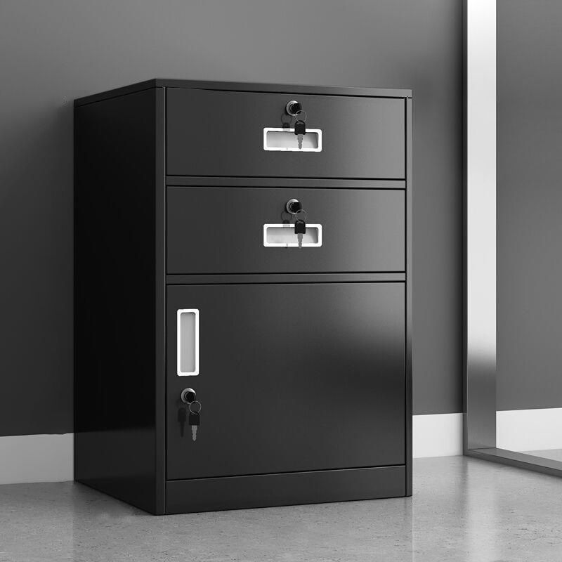 Fireproof File Cabinet Metal Locking Drawers Plain Vertical File Cabinet Clearhalo 'Filing Cabinets' 'filling_cabinets' 'furn' 'furn_filling_cabinets' 'Furniture' 'Office Furniture' 1200x1200_4ce6eacb-acb4-4d53-9e31-0b71e6cd6e02