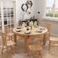 Contemporary Extendable Solid Wood Dining Table Kitchen Standard Dining Table with 4 Legs Base Clearhalo ' dining_table' 'Dining Tables & Seating' 'Dining Tables' 'furn' 'furn_dining_table' 'Furniture' 'furniture_dining_table' 'Kitchen & Dining Furniture' 'kitchen&dining_furn' 'kitchen' 'kitchen_dining_table' 1200x1200_4ce84d05-2f78-4c04-a409-d9507cd8ac7a