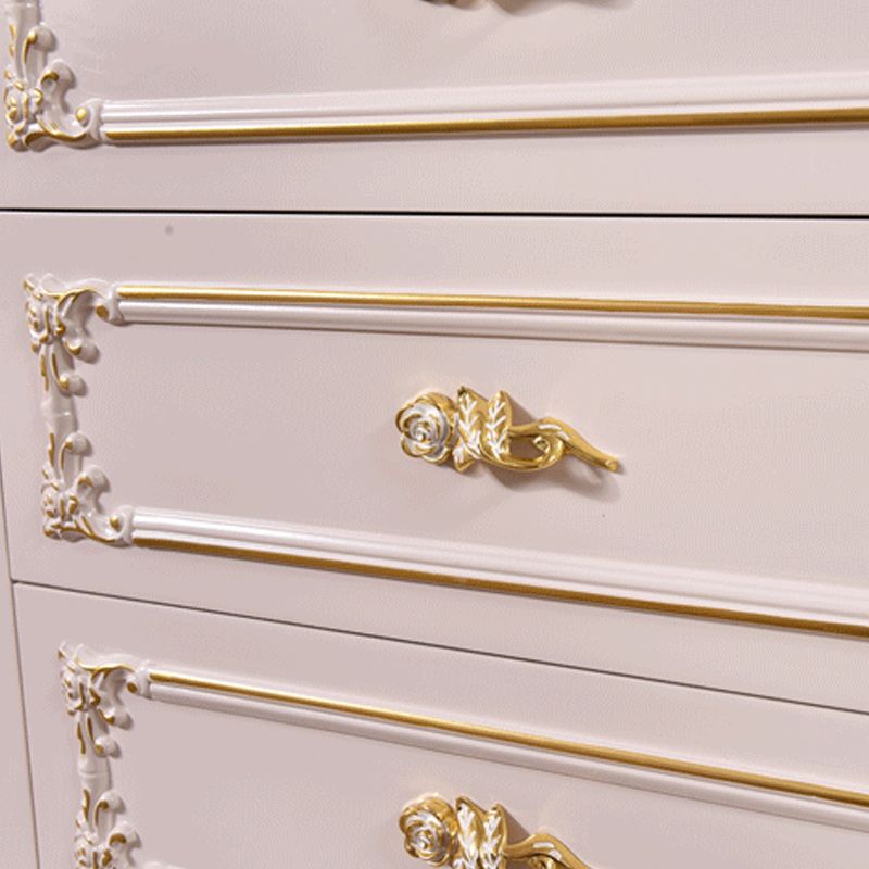 Glam 2-door Sideboard in White Solid Wood with Marble for Living Room Clearhalo 'buffet_sideboard' 'Buffets & Sideboards' 'furn' 'furn_buffet_sideboard' 'Furniture' 'Kitchen & Dining Furniture' 1200x1200_4cee44f1-c14b-4b53-a84e-706c23b08ca4