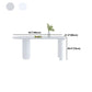 Contemporary Dining Table Stone 3-foot Furniture for Dining Room Clearhalo 'Dining Tables & Seating' 'Dining Tables' 'dining_table' 'furn' 'furn_dining_table' 'Furniture' 'Kitchen & Dining Furniture' 1200x1200_4cf2b384-3052-412f-b8d7-f35baf7720ad