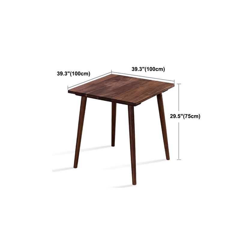 Scandinavian 4 Legs Coffee Table Set Wooden Coffee Table for Living Room