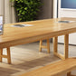 Contemporary Style Wood Office Desk Rectangular Shape Task Desk with Legs Clearhalo 'furn' 'furn_office_desk' 'Furniture' 'Office Desks' 'Office Furniture' 'office_desk' 1200x1200_4cfaaafe-b113-4187-9bcb-7700d52bc98b