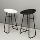 Industrial Armless Bar Stool Plastic Dining Stool with Metal Base Clearhalo 'Bar Furniture' 'Bar Stools' 'bar_stools' 'furn' 'furn_bar_stools' 'Furniture' 'Kitchen & Dining Furniture' 1200x1200_4cff2246-9342-483a-ad7e-0fa8067985b3