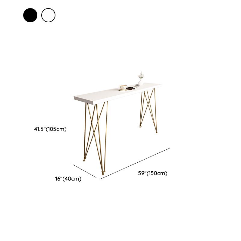 Modern Bar Height Table Solid Wood Top Bistro Table for Home Use Clearhalo 'Bar Furniture' 'Bar Tables' 'bar_tables' 'furn' 'furn_bar_tables' 'Furniture' 'Kitchen & Dining Furniture' 1200x1200_4d05b33e-9482-43b1-82d2-d30c6b4fa88f