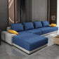 Contemporary Loose Back Removable Cushions Sofa with Reversible Chaise Clearhalo 'furn' 'furn_sectionals' 'Furniture' 'furniture_sectionals' 'kitchen' 'kitchen_sectionals' 'Living Room Furniture' 'Sectionals' 1200x1200_4d06d93f-b3eb-4d5b-80f4-dbce4298a57a