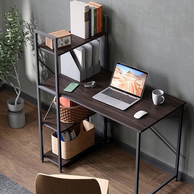 47.24"H Writing Desk Contemporary Style Office Desk for Home and Office Clearhalo 'furn' 'furn_office_desk' 'Furniture' 'Office Desks' 'Office Furniture' 'office_desk' 1200x1200_4d079fe5-20a3-4619-b45f-712b2d23a14b