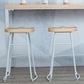 Rectangular Bar-height Table Solid Wood Top Pub Table with Metal Base Clearhalo 'Bar Furniture' 'Bar Tables' 'bar_tables' 'furn' 'furn_bar_tables' 'Furniture' 'Kitchen & Dining Furniture' 1200x1200_4d0ae72a-3c70-497a-858f-ee5f3a48cf94