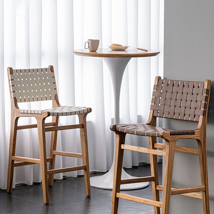 Contemporary 37" Height Solid Wood Backrest Counter High Stool Clearhalo 'Bar Furniture' 'Bar Stools' 'bar_stools' 'furn' 'furn_bar_stools' 'Furniture' 'Kitchen & Dining Furniture' 1200x1200_4d0ed7de-b7df-4714-9467-cbb9d54ae489